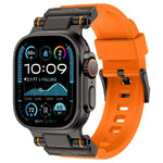 Kalebol 戶外探險者金屬連接器 TPU 錶帶，適用於 Apple Watch 46mm / 49mm / 45mm / 44mm