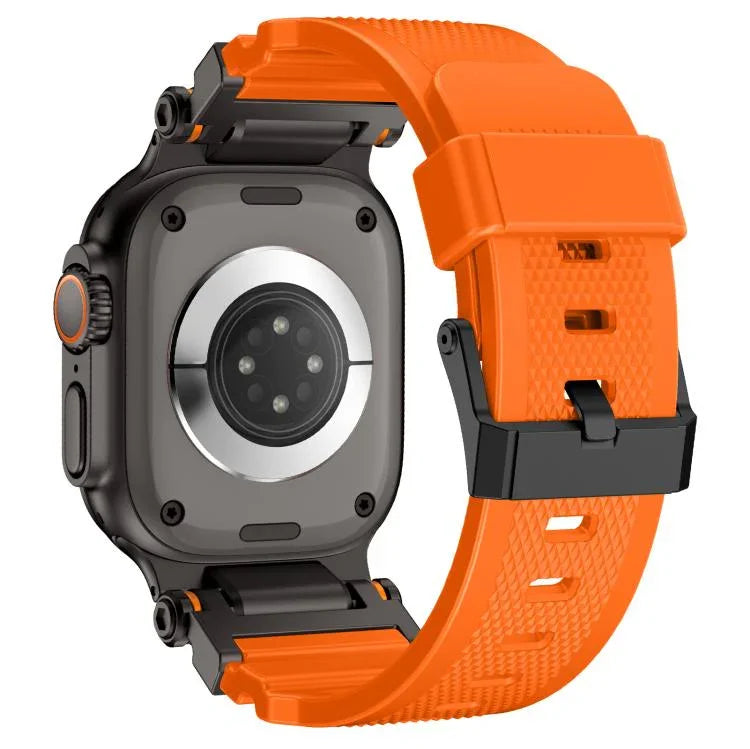 Kalebol 戶外探險者金屬連接器 TPU 錶帶，適用於 Apple Watch 46mm / 49mm / 45mm / 44mm