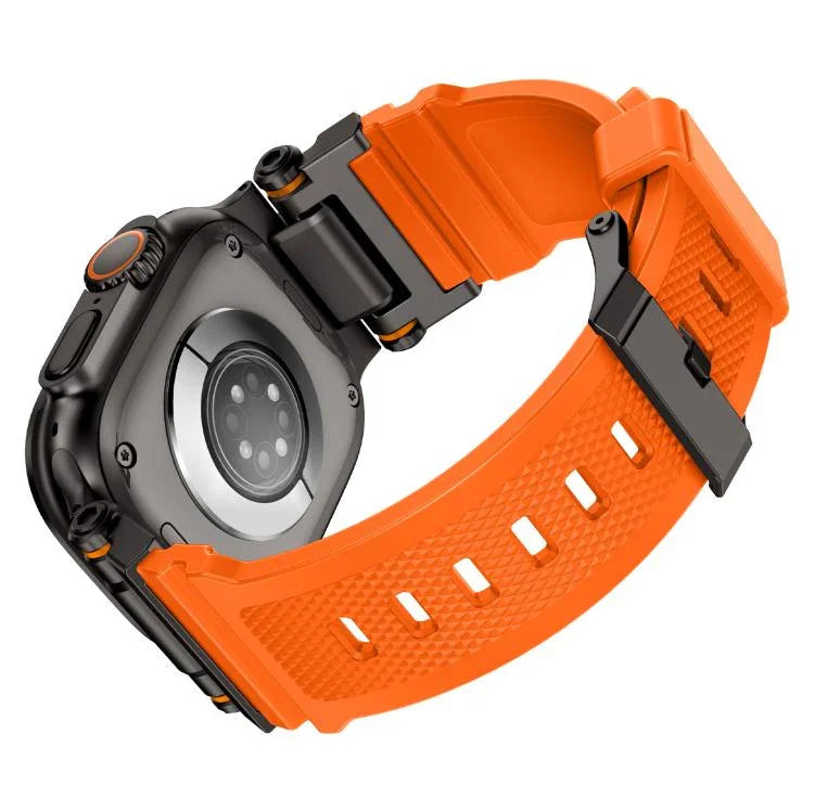 Kalebol 戶外探險者金屬連接器 TPU 錶帶，適用於 Apple Watch 46mm / 49mm / 45mm / 44mm