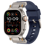 Kalebol 戶外探險者金屬連接器 TPU 錶帶，適用於 Apple Watch 46mm / 49mm / 45mm / 44mm