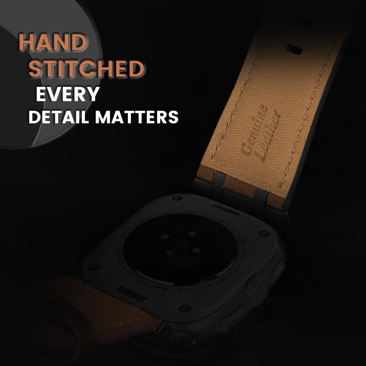 瘋馬皮錶帶，適用於 Samsung Galaxy Watch Ultra 47mm / Ultra 2025