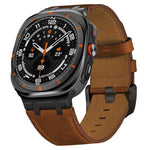瘋馬皮錶帶，適用於 Samsung Galaxy Watch Ultra 47mm / Ultra 2025