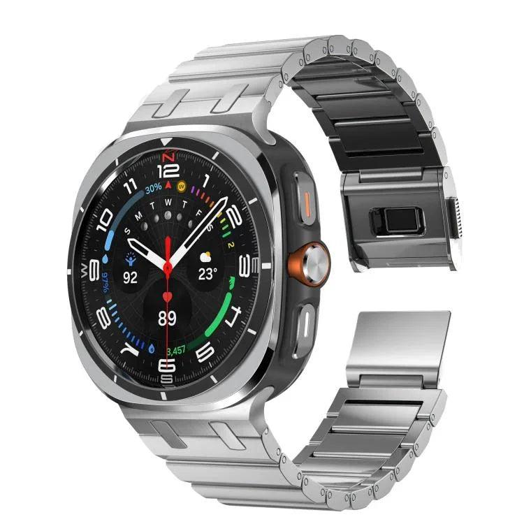 單珠鈦金屬錶帶，適用 Samsung Galaxy Watch Ultra 47mm / Ultra 2025
