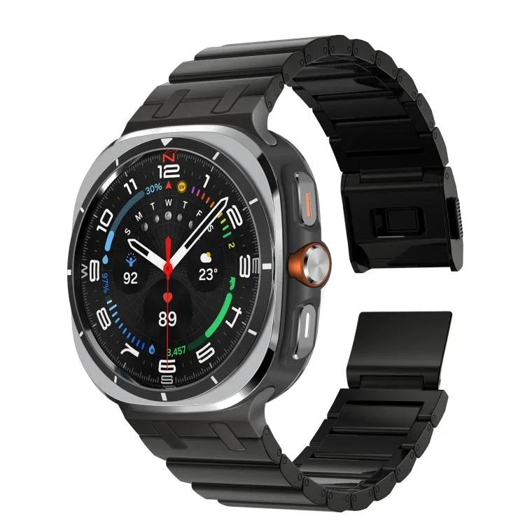 單珠鈦金屬錶帶，適用 Samsung Galaxy Watch Ultra 47mm / Ultra 2025
