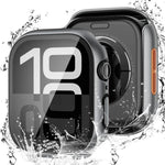 鋼化膜一體式PC錶殼，適用於Apple Watch Series 6 / 5 / 4 & SE 44mm，適用於Apple Watch Series 6 / 5 / 4 & SE 40mm，適用於Apple Watch Series 11 / 10 46mm，適用於Apple Watch Series 11 / 10 42mm，適用於Apple Watch Series 9 / 8 / 7 45mm