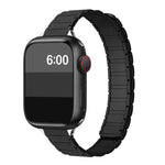 三珠I型纖細磁性矽膠錶帶，適用於Apple Watch 46mm / 49mm / 45mm / 44mm，適用於Apple Watch 42mm / 41mm / 40mm / 38mm