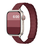 三珠I型纖細磁性矽膠錶帶，適用於Apple Watch 46mm / 49mm / 45mm / 44mm，適用於Apple Watch 42mm / 41mm / 40mm / 38mm