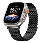 九珠磁性環鋼錶帶，適用於Apple Watch 46mm / 49mm / 45mm / 44mm，適用於Apple Watch 42mm / 41mm / 40mm / 38mm