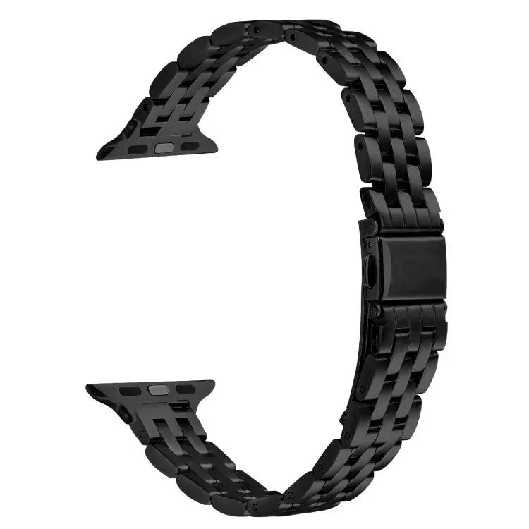 小腰彈弓扣鋼錶帶，適用於 Apple Watch 46mm / 49mm / 45mm / 44mm，適用於 Apple Watch 42mm / 41mm / 40mm / 38mm
