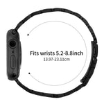 小腰彈弓扣鋼錶帶，適用於 Apple Watch 46mm / 49mm / 45mm / 44mm，適用於 Apple Watch 42mm / 41mm / 40mm / 38mm