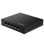WAVLINK WN701AE IEEE 802.3AF / AT 自動識別集中式 AP 管理 PoE 交換機，美規插頭，英規插頭，歐規插頭，澳規插頭