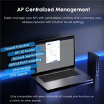 WAVLINK WN701AE IEEE 802.3AF / AT 自動識別集中式 AP 管理 PoE 交換機，美規插頭，英規插頭，歐規插頭，澳規插頭