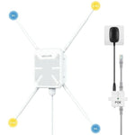 WAVLINK WN588HA2 AP 中繼 WiFi 信號增強器 AC1200 雙頻 WiFi 擴展器，美規插頭，英規插頭，歐規插頭，澳規插頭
