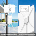 WAVLINK WN588HA2 AP 中繼 WiFi 信號增強器 AC1200 雙頻 WiFi 擴展器，美規插頭，英規插頭，歐規插頭，澳規插頭