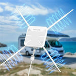 WAVLINK WN588HA2 AP 中繼 WiFi 信號增強器 AC1200 雙頻 WiFi 擴展器，美規插頭，英規插頭，歐規插頭，澳規插頭