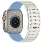 山脈裝甲磁性矽膠錶帶，適用於 Apple Watch 46mm / 49mm / 45mm / 44mm，適用於 Apple Watch 42mm / 41mm / 40mm / 38mm