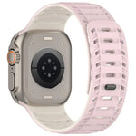 山脈裝甲磁性矽膠錶帶，適用於 Apple Watch 46mm / 49mm / 45mm / 44mm，適用於 Apple Watch 42mm / 41mm / 40mm / 38mm