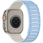 繽紛靈魂鋼琴軟磁性雙色錶帶，適用於 Apple Watch 46mm / 49mm / 45mm / 44mm