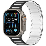 繽紛靈魂鋼琴軟磁性雙色錶帶，適用於 Apple Watch 46mm / 49mm / 45mm / 44mm