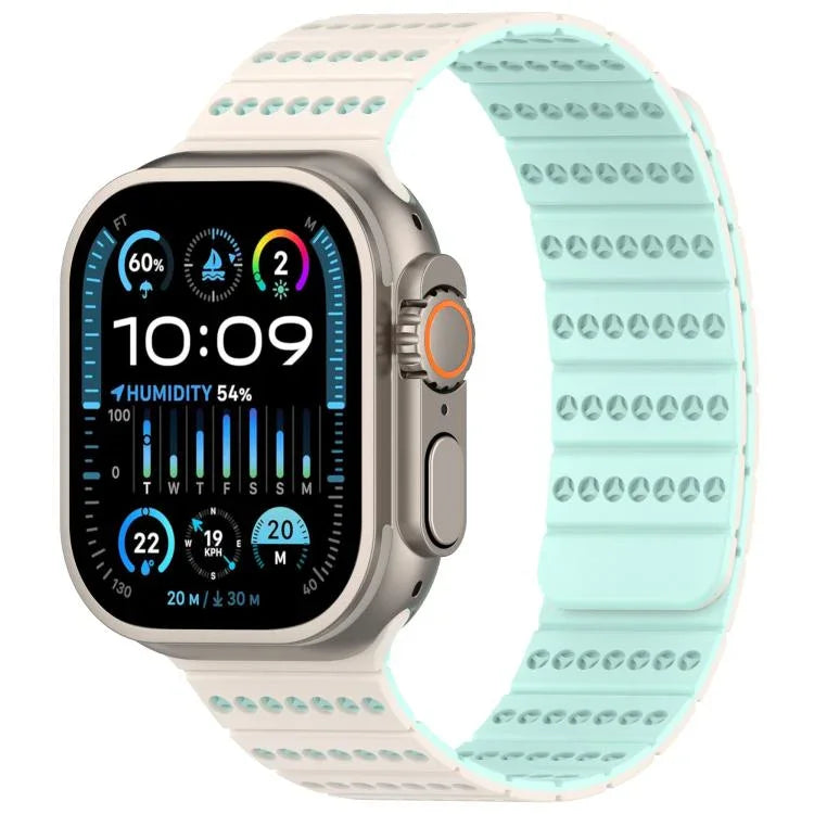 蜂巢磁性錶帶，適用於 Apple Watch 42mm / 41mm / 40mm / 38mm，適用於 Apple Watch 46mm / 49mm / 45mm / 44mm