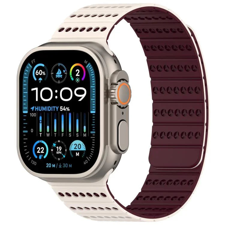 蜂巢磁性錶帶，適用於 Apple Watch 42mm / 41mm / 40mm / 38mm，適用於 Apple Watch 46mm / 49mm / 45mm / 44mm