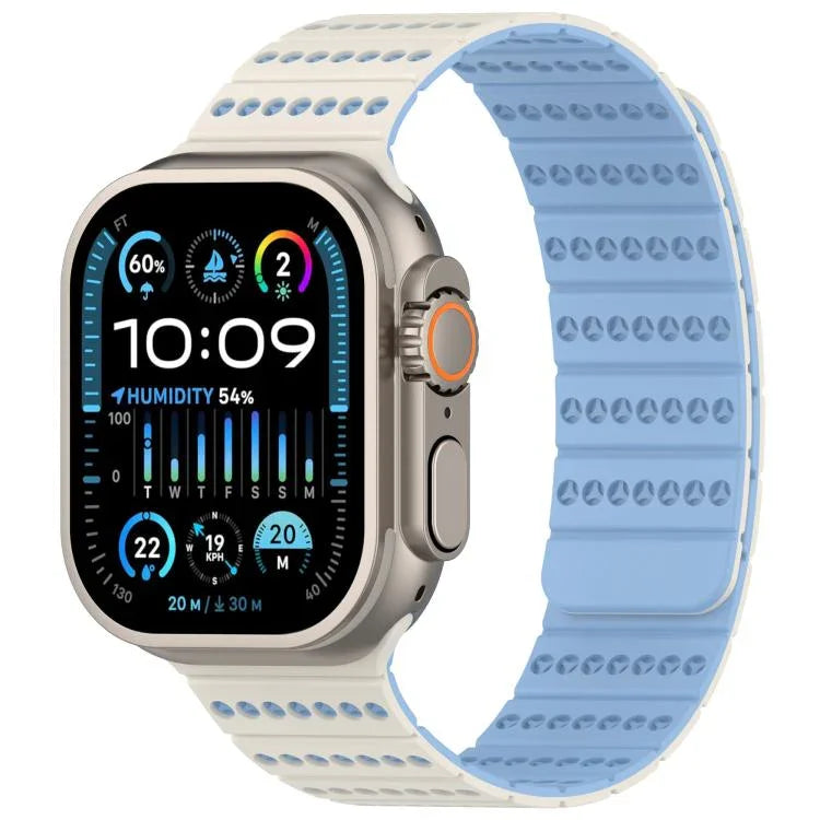 蜂巢磁性錶帶，適用於 Apple Watch 42mm / 41mm / 40mm / 38mm，適用於 Apple Watch 46mm / 49mm / 45mm / 44mm