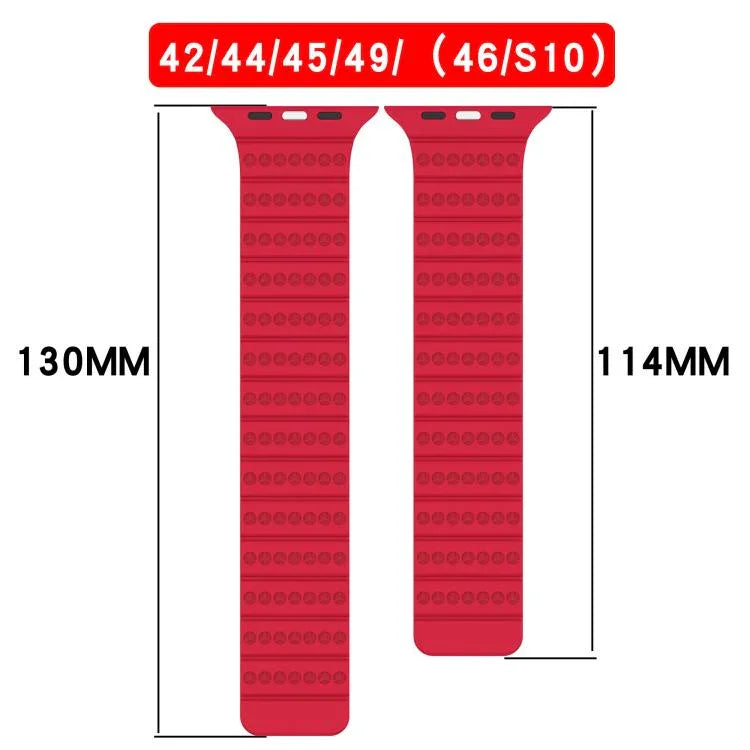 蜂巢磁性錶帶，適用於 Apple Watch 42mm / 41mm / 40mm / 38mm，適用於 Apple Watch 46mm / 49mm / 45mm / 44mm