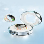 R18 SIZE 8 Smart Ring, Support Heart Rate / Blood Oxygen / Sleep / Care For Faimilies