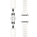 坦克紋陶瓷錶帶，適用於 Apple Watch 46mm / 49mm / 45mm / 44mm，適用於 Apple Watch 42mm / 41mm / 40mm / 38mm