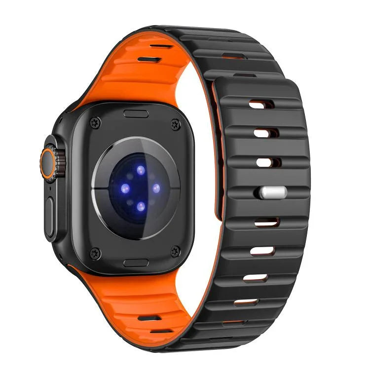 Norman 磁吸矽膠錶帶，適用於 Apple Watch 46mm / 49mm / 45mm / 44mm，適用於 Apple Watch 42mm / 41mm / 40mm / 38mm