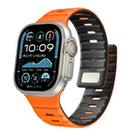 Norman 磁吸矽膠錶帶，適用於 Apple Watch 46mm / 49mm / 45mm / 44mm，適用於 Apple Watch 42mm / 41mm / 40mm / 38mm