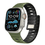 Norman 磁吸矽膠錶帶，適用於 Apple Watch 46mm / 49mm / 45mm / 44mm，適用於 Apple Watch 42mm / 41mm / 40mm / 38mm