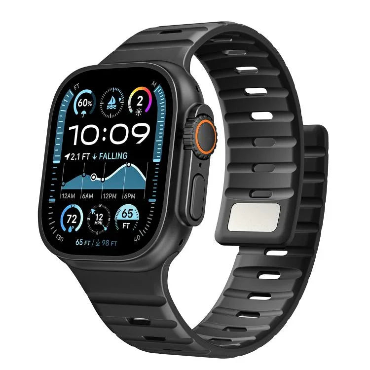 Norman 磁吸矽膠錶帶，適用於 Apple Watch 46mm / 49mm / 45mm / 44mm，適用於 Apple Watch 42mm / 41mm / 40mm / 38mm