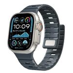Norman 磁吸矽膠錶帶，適用於 Apple Watch 46mm / 49mm / 45mm / 44mm，適用於 Apple Watch 42mm / 41mm / 40mm / 38mm