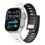 Norman 磁吸矽膠錶帶，適用於 Apple Watch 46mm / 49mm / 45mm / 44mm，適用於 Apple Watch 42mm / 41mm / 40mm / 38mm