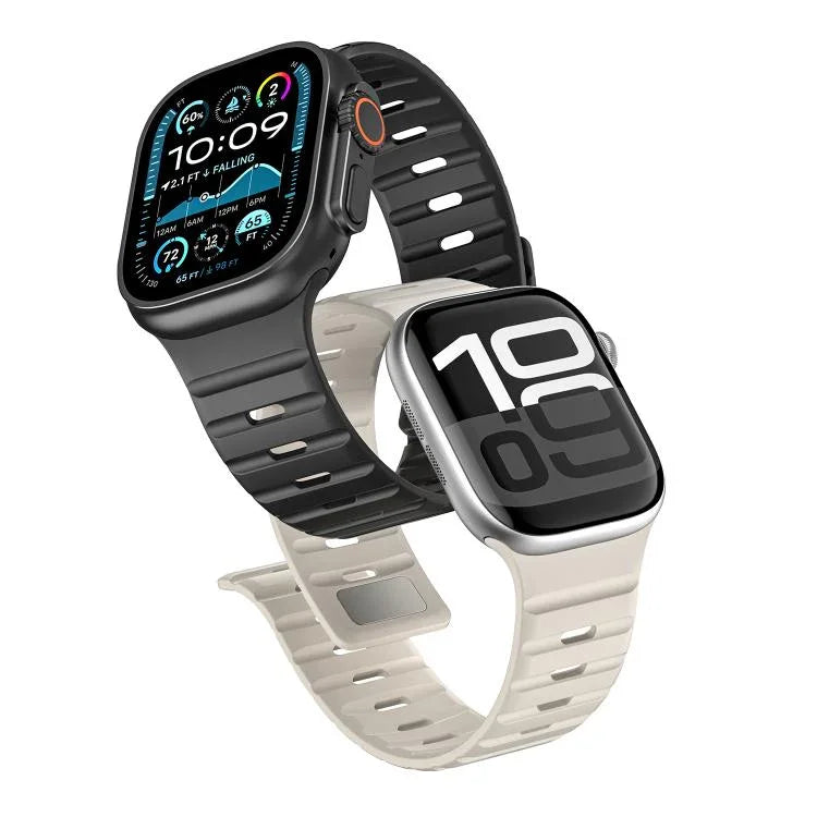 Norman 磁吸矽膠錶帶，適用於 Apple Watch 46mm / 49mm / 45mm / 44mm，適用於 Apple Watch 42mm / 41mm / 40mm / 38mm