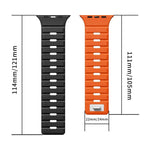 Norman 磁吸矽膠錶帶，適用於 Apple Watch 46mm / 49mm / 45mm / 44mm，適用於 Apple Watch 42mm / 41mm / 40mm / 38mm