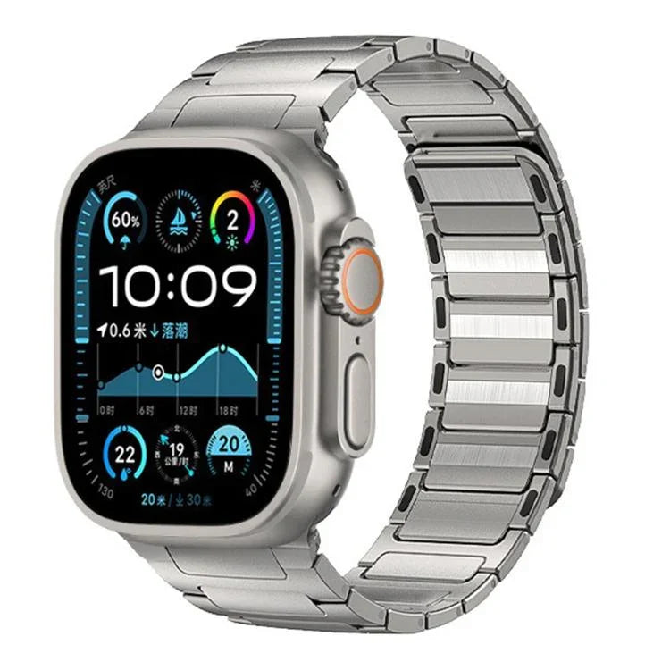I型磁吸不鏽鋼錶帶，適用於 Apple Watch 46mm / 49mm / 45mm / 44mm，適用於 Apple Watch 42mm / 41mm / 40mm / 38mm