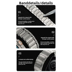 I型磁吸不鏽鋼錶帶，適用於 Apple Watch 46mm / 49mm / 45mm / 44mm，適用於 Apple Watch 42mm / 41mm / 40mm / 38mm