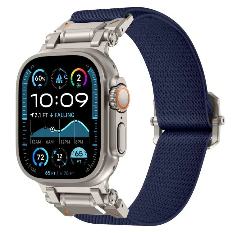 Explorer 聚酯尼龍錶帶，適用於 Apple Watch 46mm / 49mm / 45mm / 44mm