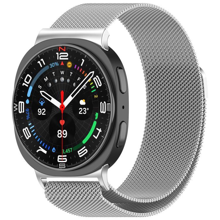 米蘭磁吸不鏽鋼錶帶，適用於 Samsung Galaxy Watch8 / Watch8 Classic