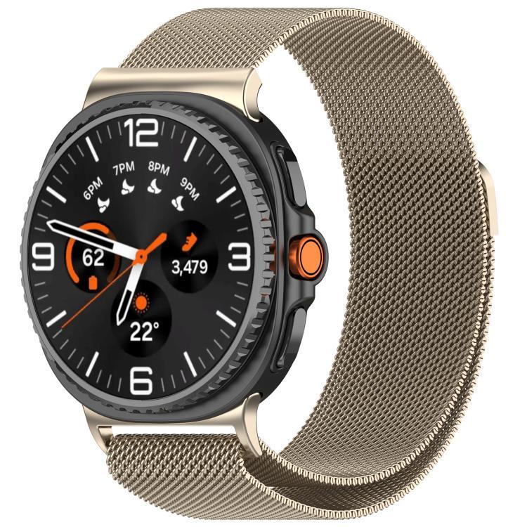 Milan Magnetic Stainless Steel Watch Band, For Samsung Galaxy Watch8 / Watch8 Classic