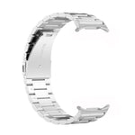 三珠不鏽鋼錶帶附拆卸工具，適用於 Samsung Galaxy Watch8 / Watch8 Classic
