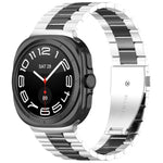 三珠不鏽鋼錶帶附拆卸工具，適用於 Samsung Galaxy Watch8 / Watch8 Classic
