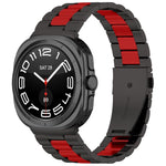 三珠不鏽鋼錶帶附拆卸工具，適用於 Samsung Galaxy Watch8 / Watch8 Classic