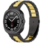 三珠不鏽鋼錶帶附拆卸工具，適用於 Samsung Galaxy Watch8 / Watch8 Classic