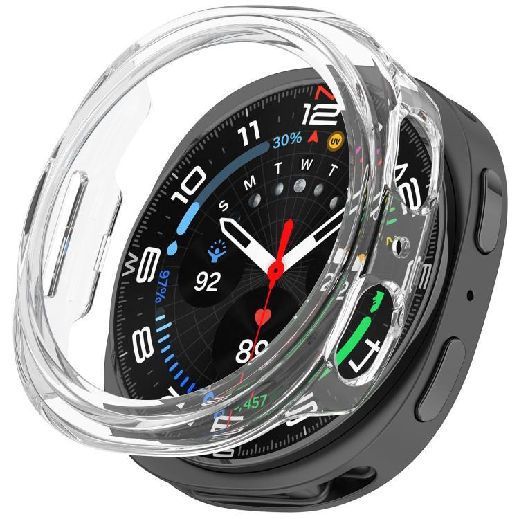 Half Coverage Hollow PC Watch Cover, For Samsung Galaxy Watch8 Classic 46mm, For Samsung Galaxy Watch 8 44mm, For Samsung Galaxy Watch 8 40mm