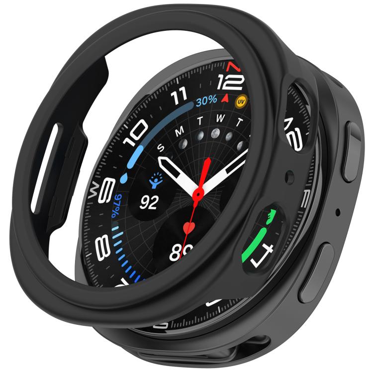 半覆蓋中空 PC 手錶保護殼，適用於 Samsung Galaxy Watch8 Classic 46mm，適用於 Samsung Galaxy Watch 8 44mm，適用於 Samsung Galaxy Watch 8 40mm