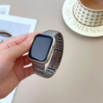 曲面側可拆卸不鏽鋼錶帶，適用於 Apple Watch 46mm / 49mm / 45mm / 44mm，適用於 Apple Watch 42mm / 41mm / 40mm / 38mm