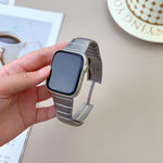 曲面側可拆卸不鏽鋼錶帶，適用於 Apple Watch 46mm / 49mm / 45mm / 44mm，適用於 Apple Watch 42mm / 41mm / 40mm / 38mm